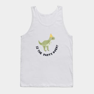 Party Dinasour Tank Top